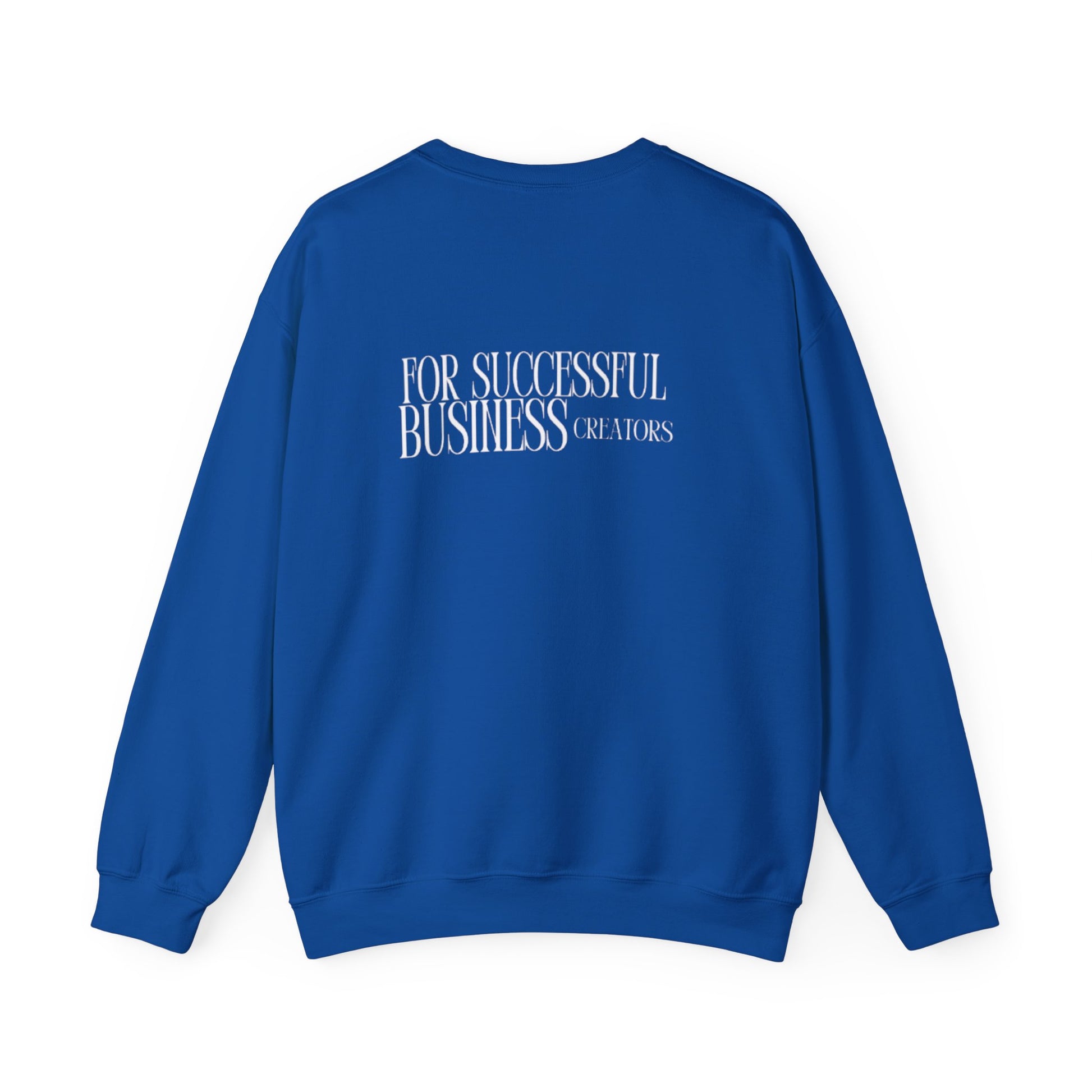 Sudadera Unisex Azul Royal – “For Successful Business Creators”