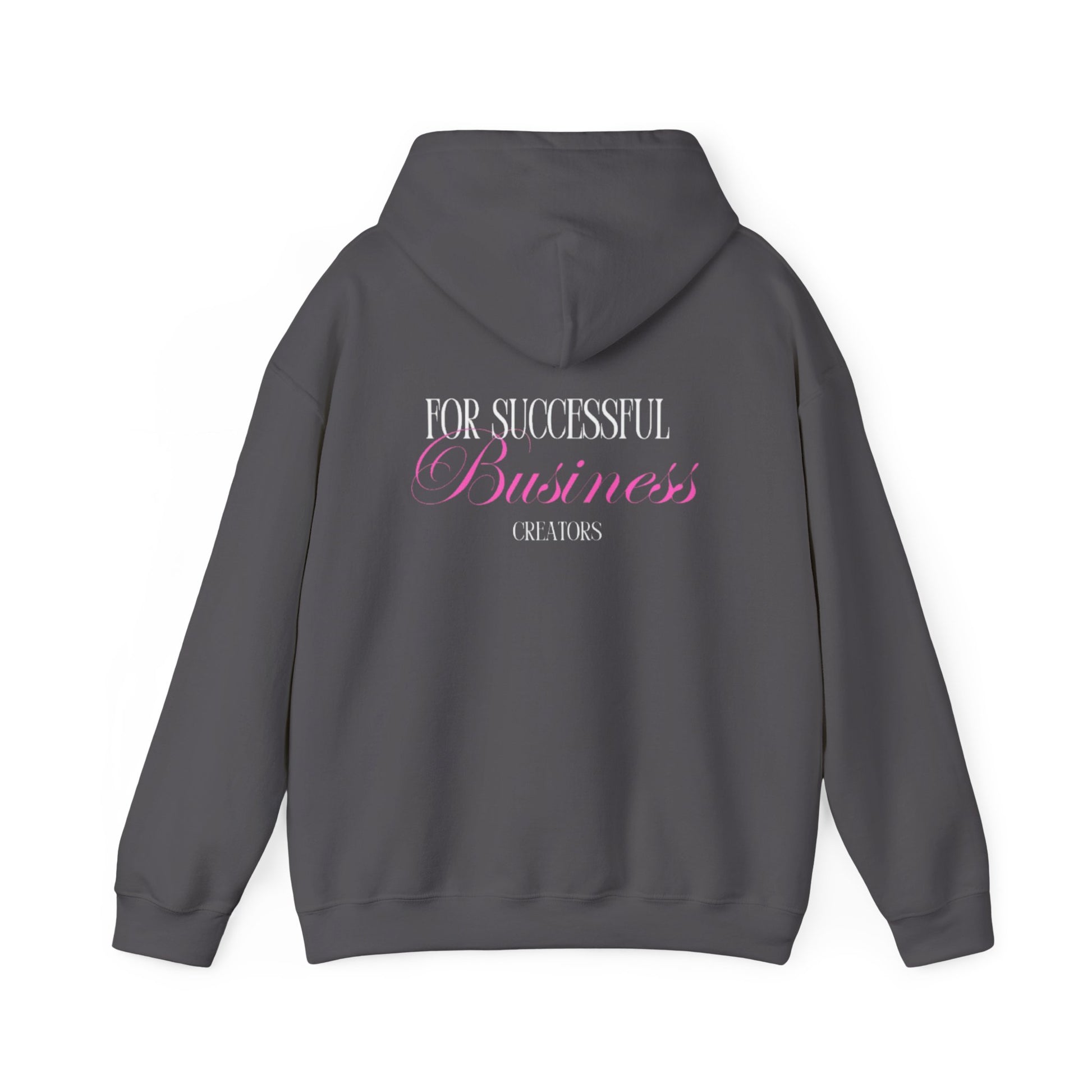 Hoodie Unisex Gris – “For Successful Business Creators”