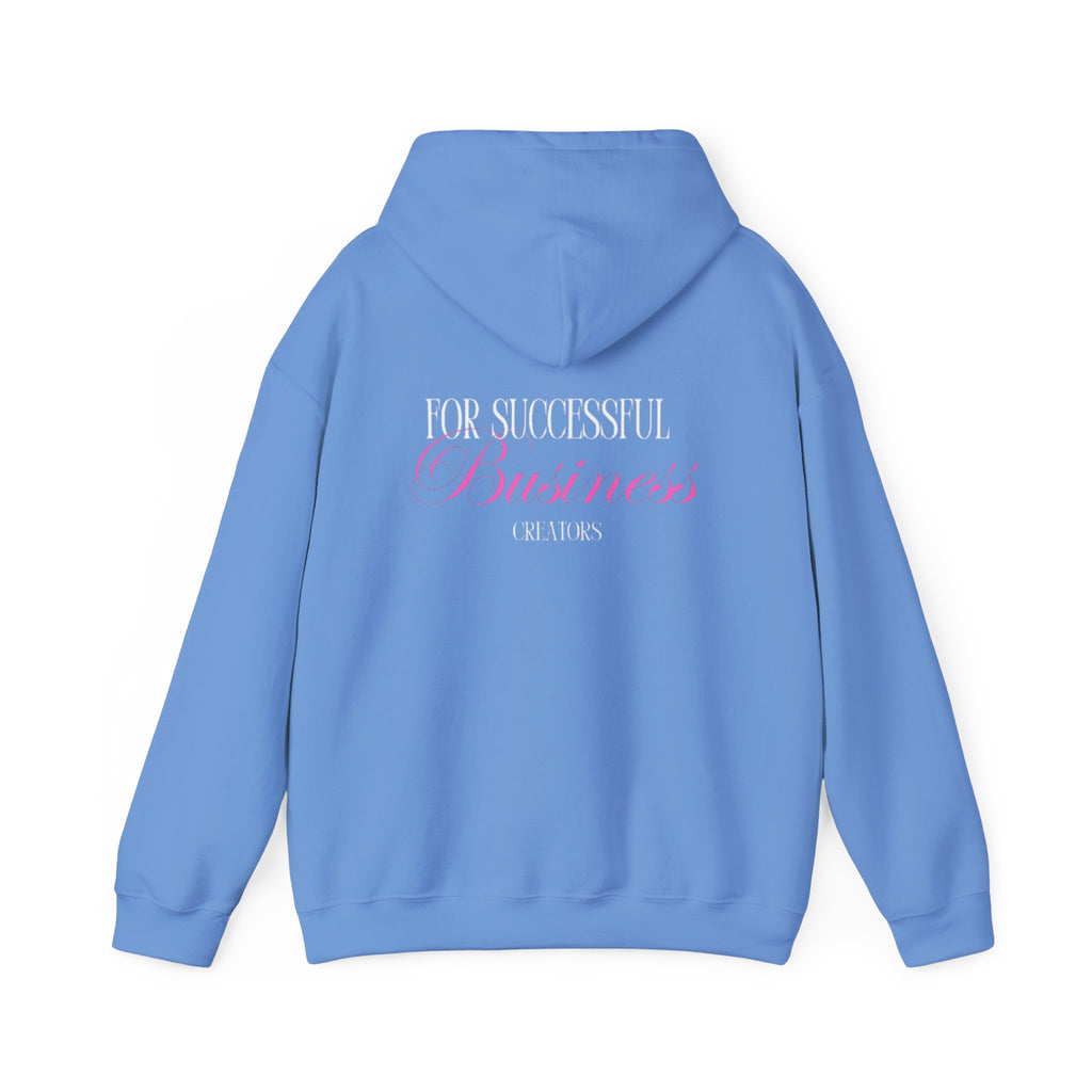 Hoodie Unisex Azul – “For Successful Business Creators”