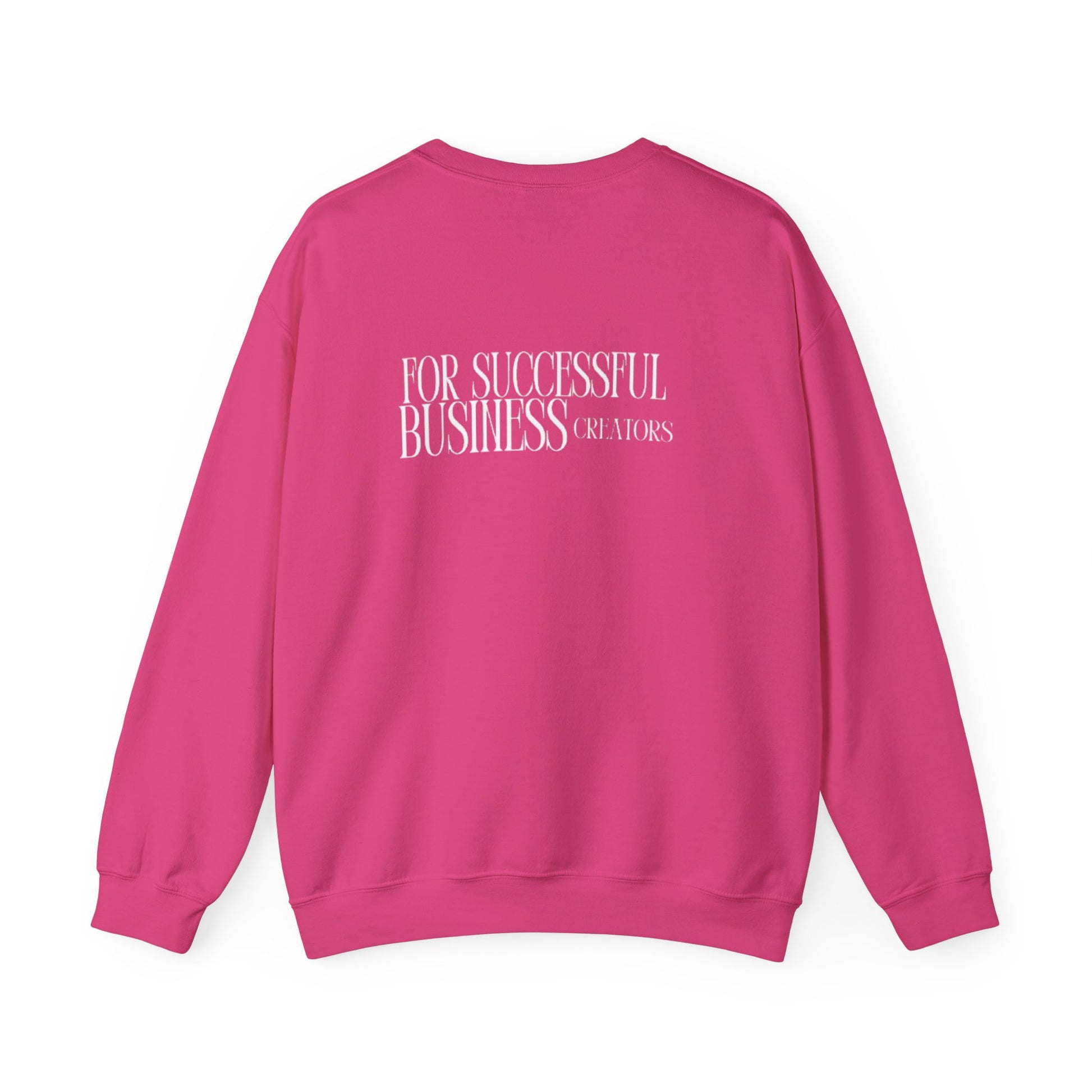 Sudadera Unisex Rosa – “For Successful Business Creators”
