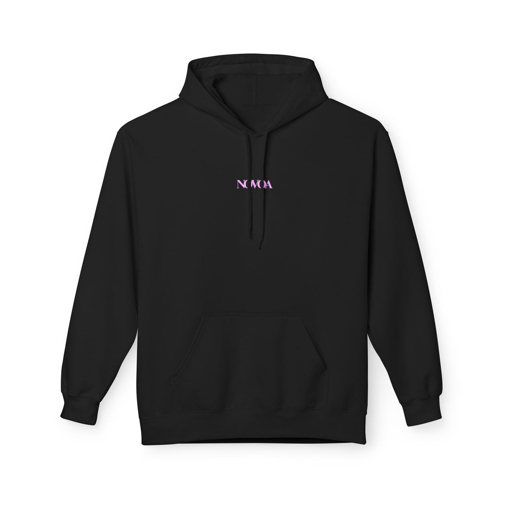 Hoodie Unisex Negra - "Inspired By The Fear Of Being Average"