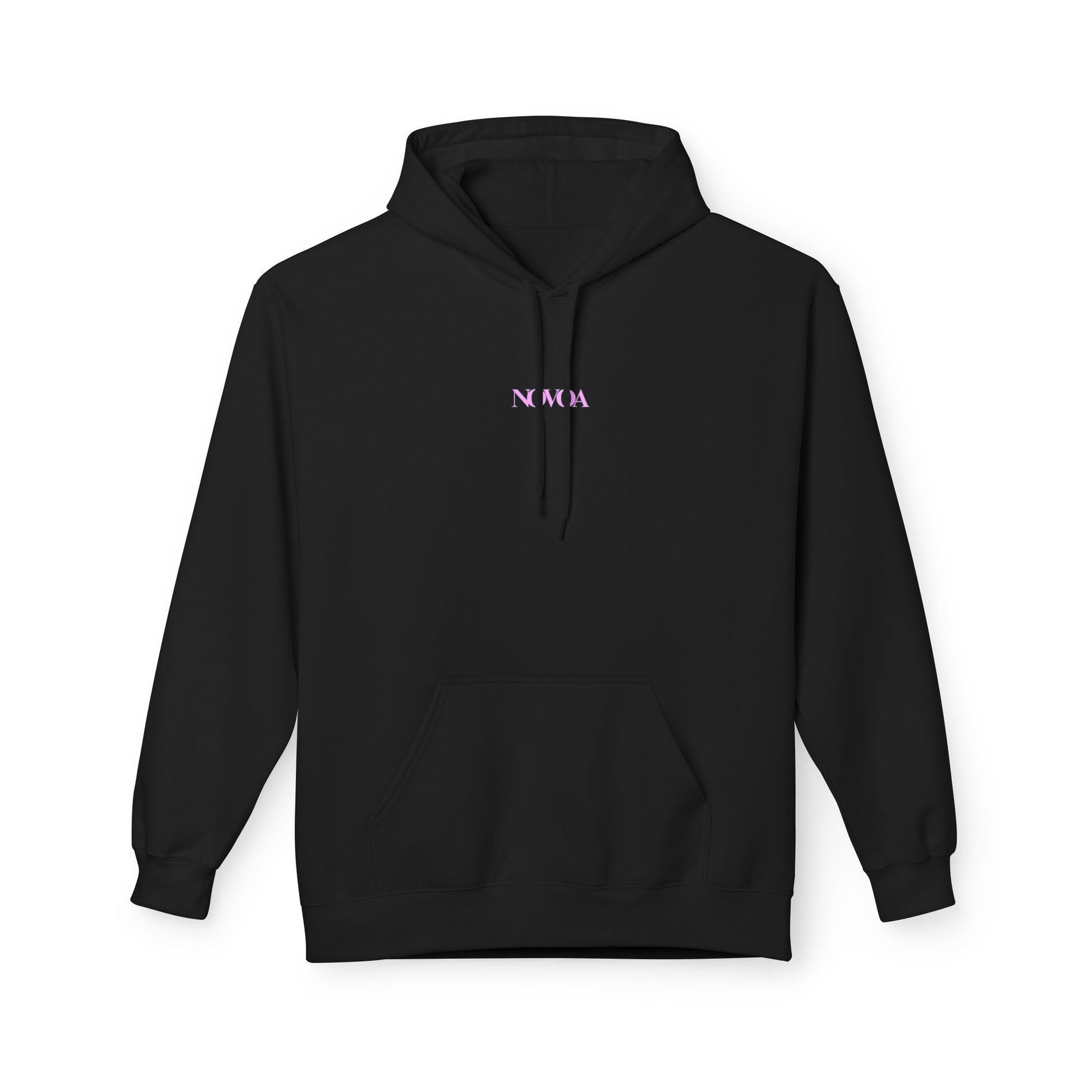 Hoodie Unisex Negra - "Inspired By The Fear Of Being Average"