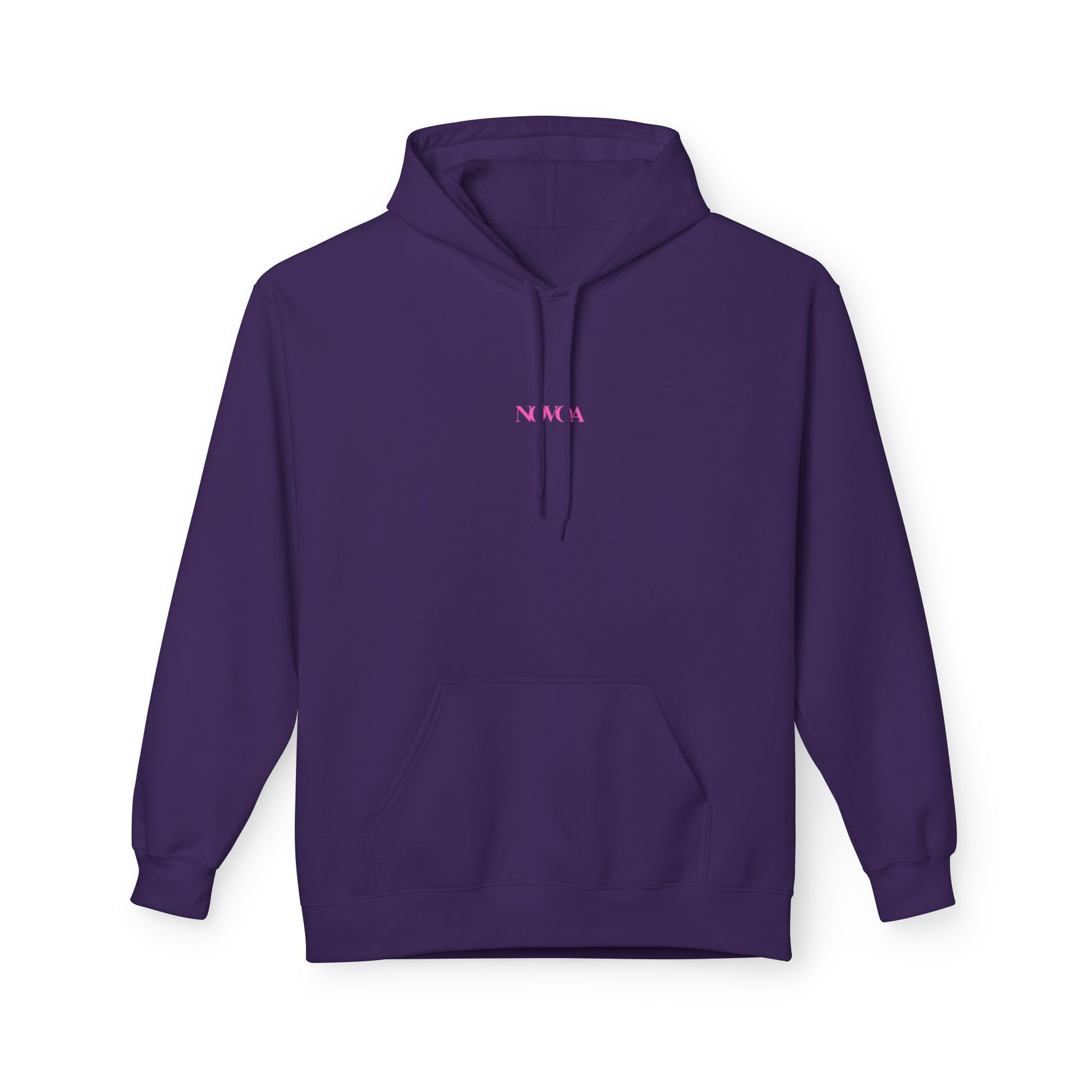 Hoodie Unisex Purpura - "Inspired By The Fear Of Being Average"