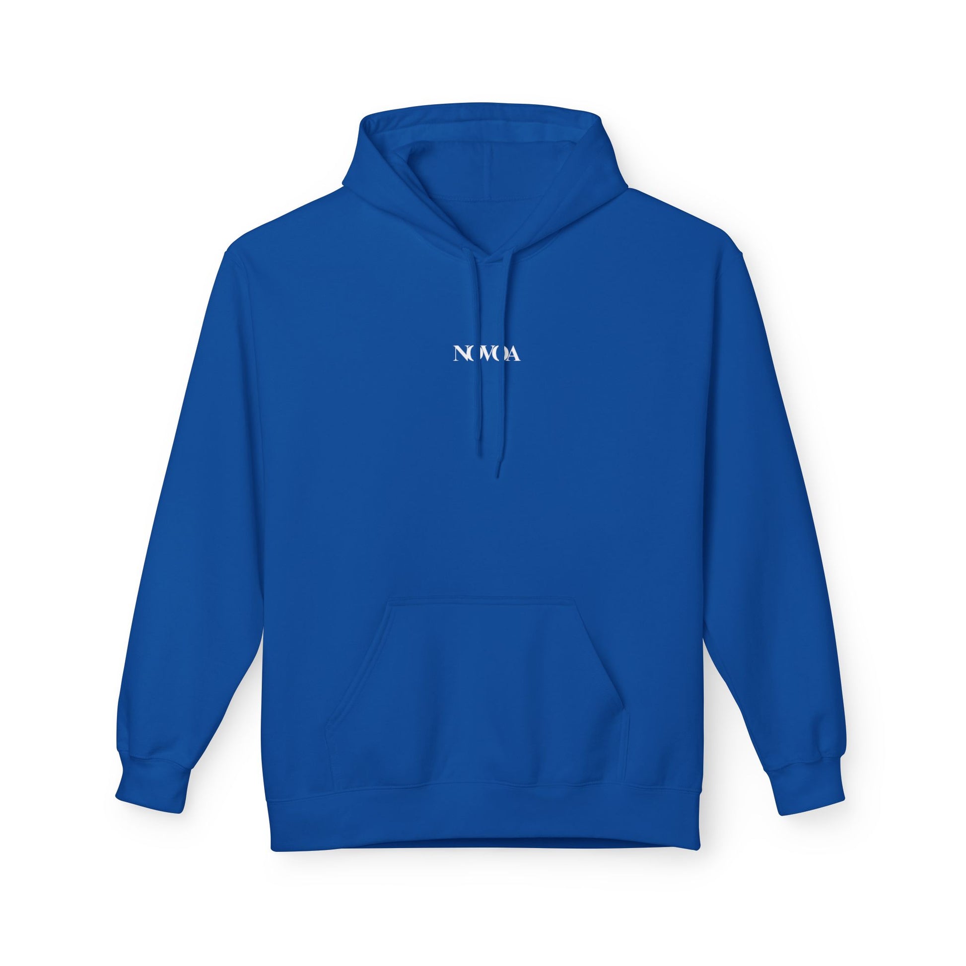 Hoodie Unisex Azul Royal - "Inspired By The Fear Of Being Average"
